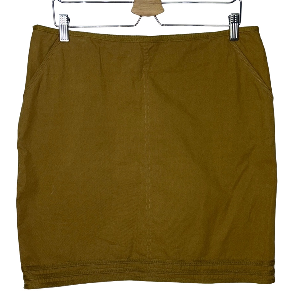 Women’s Straight Mini Skirt - Olive